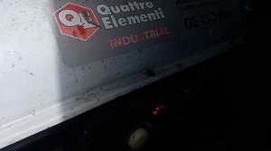 Дизельная пушка в работе.