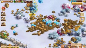 Клондайк / Локация Северное Сияние / Полная расчистка и подарки / Klondike game