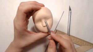 Делаю авторскую куклу из запекаемого пластика 1/7. ГОЛОВА. ? ?Первая часть!