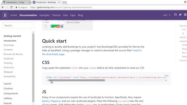 Importando Vue 2 local y bootstrap смотреть онлайн
