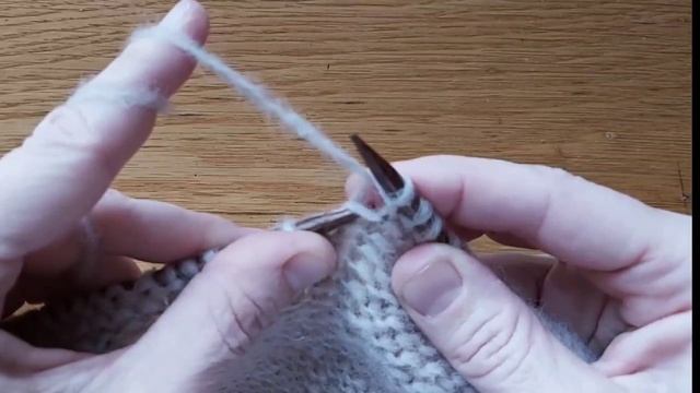 Прибавление изнаночной из петли предыдущего ряда смотреть онлайн