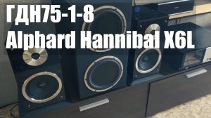 Колонки своими руками. ГДН75 и Alphard X6L.