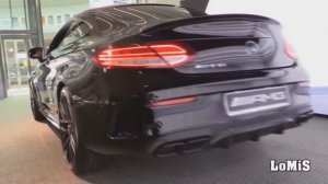 Mercedes Benz AMG C63 S Coupe, звук выхлопа (4К)