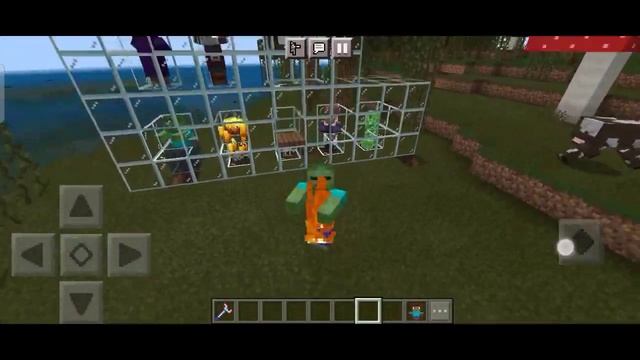 Мод что-бы превращается в мобов Майнкрафт пе 1.16+ (мод morph) смотреть онлайн