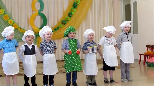 Котята - поварята Оркестр шумовых музыкальных инструментов в средней группе 8 марта смотреть онлайн