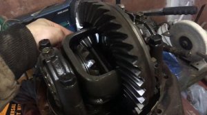 Гул двухсателлитного заднего редуктора Toyota 8''. Имитация сброса газа.