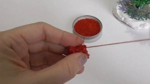 Новогодняя ёлка из бисера своими руками. Часть 2 / Beaded Christmas tree. Part 2 / DIY