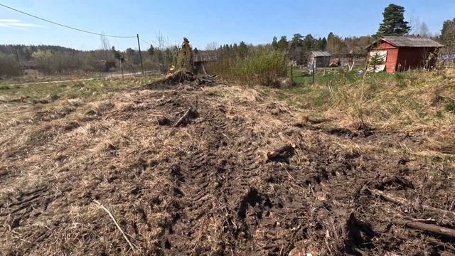 Выравнивание участка трактором. Этапы. Цена