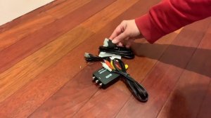 RCA to HDMI converter, AV to HDMI adapter for DVD/VHS/XBOX/WII and More