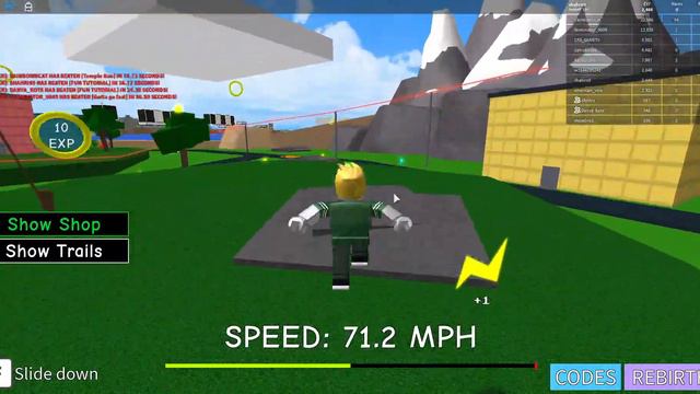 СИМУЛЯТОР СКОРОСТИ ПАРКУРА ⚡ МОЙ ПЕРВЫЙ ДЕНЬ! Roblox Parkour Simulator Догонялки для детей смотреть онлайн