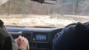 Toyota Land Cruiser Prado 78 Extreme Deep River Crossing