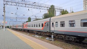 ЭП1-366 с поездом №451Г Ижевск - Адлер