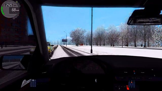 City Car Driving 1.5.3 Mercedes-Benz S600 Snow Drive - G27 HD [1080p][60fps] смотреть онлайн