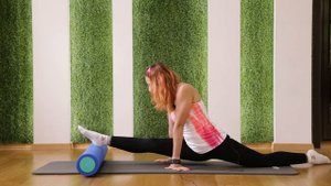 ЖЕСТЬ РАСТЯЖКА! 4 УРОК как сесть на шпагат