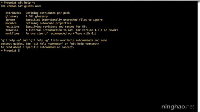0.准备 | 1.获得帮助 $ git help —— 《Git 版本控制》系列课程 смотреть онлайн