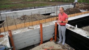 Коммуникации в фундаменте частного дома | КП Близкий | Строительство дома в Краснодаре