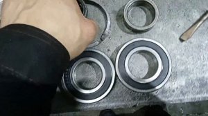 Ремонт подвесного подшипника на погрузчике