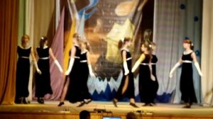 Танец гимназисток.