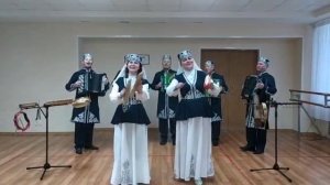"Озорные татарские плясовые наигрыши". Народный ансамбль гармонистов  "Комеш телле гармун" mp4
