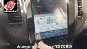 Штатная Магнитола Tesla Style Mitsubishi Pajero 4 12.1"(6 ядер 4/32)android 9.0