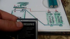 ДОПОЛНИТЕЛЬНАЯ АККУМУЛЯТОРНАЯ БАТАРЕЯ НА ТЕЛЕФОН СВОИМИ РУКАМИ ,ВСТРОЕННЫЙ ПОВЕРБАНК.