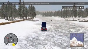 Трейлер Arctic Trucker Simulator - симулятор зимнего дальнобоя.