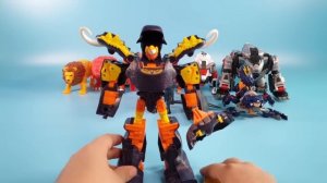 Lots of toys! Animal Transformers Metalions BBasha Mecard transform Robots!