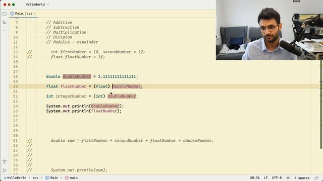 #9 Arithmetic Operators and Casting - Introduction to CS and Java
