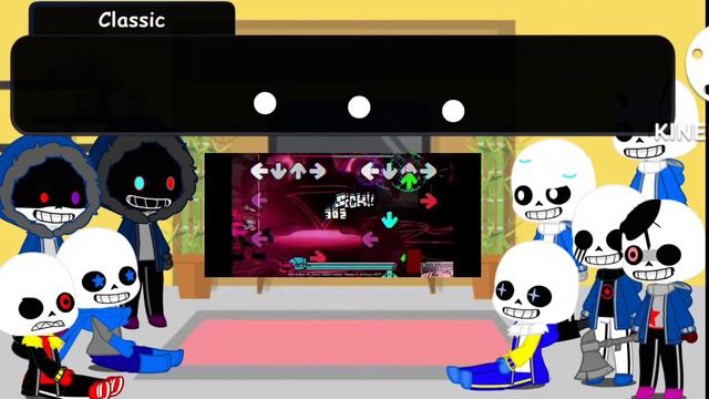 |Реакция Ау Сансов на песню Кошмарного Капхеда|Devil's Gambit| смотреть онлайн