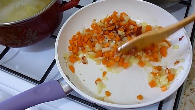 Рецеп домашнего супа  Быстро и очень вкусно.