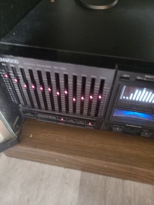 KENWOOD GE-1100 Редкий Винтажный стерео эквалайзер Monster-Япония-1984-год