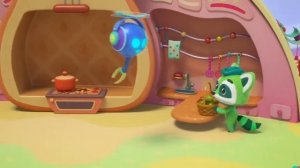 Енотки: заставка на китайском (дубляж) - 欢唱小浣熊