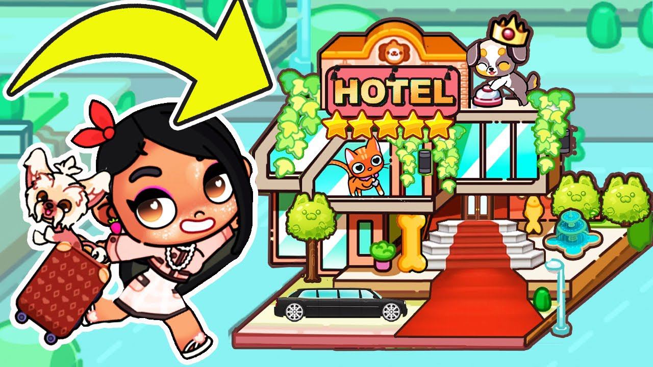 ОТЕЛЬ ДЛЯ ДОМАШНИХ ПИТОМЦЕВ - ОБНОВЛЕНИЕ в AVATAR WORLD - СТРОИТЕЛЬСТВО ! смотреть онлайн