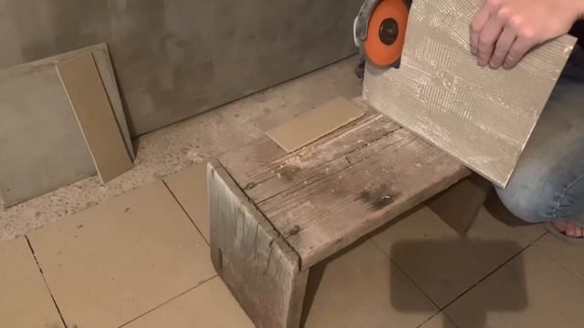 ПЛИТКА НА ПОЛ ВАННОЙ. Как уложить плитку в ванной.