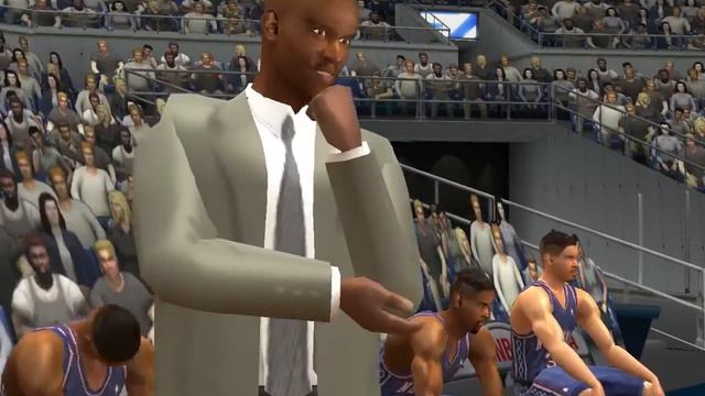 NBA Live 2003 Cutscene: Byron Scott Mulls It Over