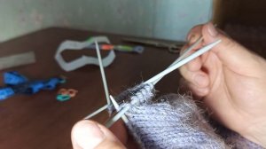 УРОК ДЛЯ НАЧИНАЮЩИХ часть 3, вяжем женские носки 38-39 размер (бабушки Варвары носки).