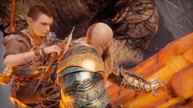 God of War (2018) Финальная Битва с Балдуром смотреть онлайн