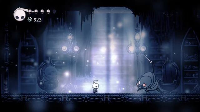 Hollow Knight Mini Boss Teleport Knight смотреть онлайн