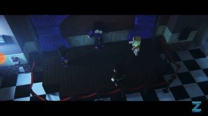 аниматроники  напали на охранника