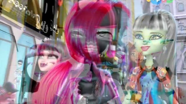 Монстер Хай Дракулаура, Кетти, Мауседас, Нефера, Луна и Клео клип Каникулы смотреть онлайн