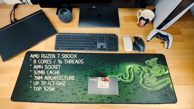 Unboxing the AMD Ryzen 7 5800x AM4 processor смотреть онлайн