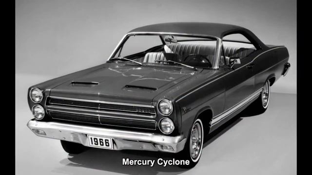 #958. Легендарные автомобили - Mercury Cyclone