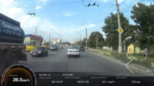 Крым 2015 Симферополь Феодосийское кольцо проезд