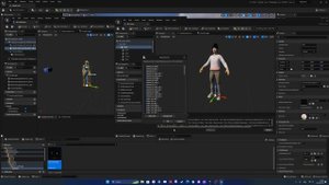 UE 5.1: Замена стандартного манекена на Meta Human персонажа
