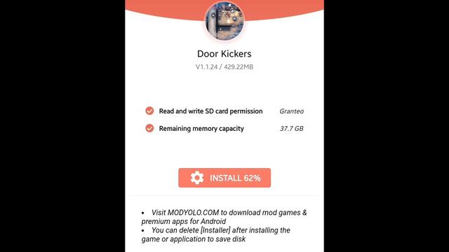 DOOR KICKERS MOD MENU APK. Unlock Everything 2023 Latest UpdateAndroid Games