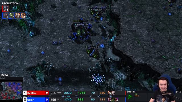 GuMiho breaks out the big guns - StarCraft 2 смотреть онлайн