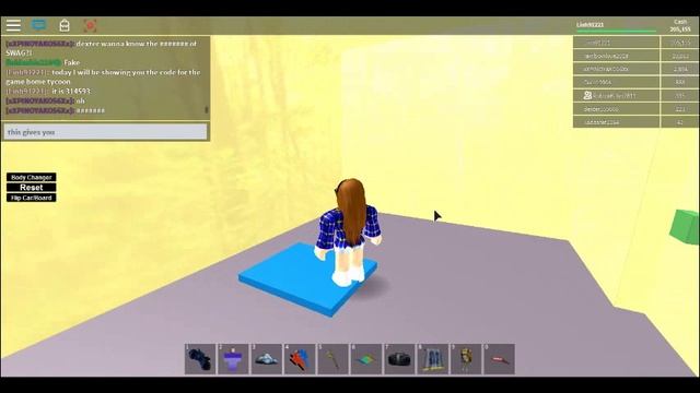 Roblox- Home tycoon code смотреть онлайн
