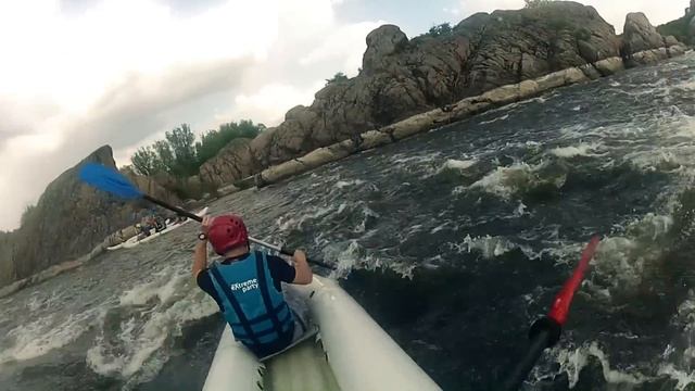 Рафтинг на Южном Буге глазами туристов-водников. смотреть онлайн