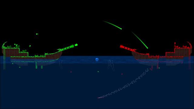 Pirate Ship Battle - Marble Race in Algodoo смотреть онлайн