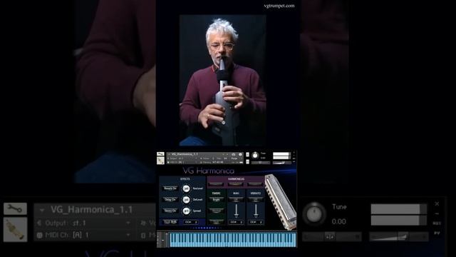 Aerophone and Harmonica for Kontakt